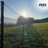 Maschendrahtzaunset - 25m Komplettset zum Einbetonieren – Bild 3