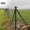 Maschendrahtzaunset - 25m Komplettset zum Einbetonieren – Bild 7